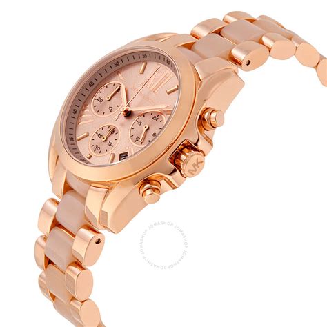 mini bradshaw rose gold watch